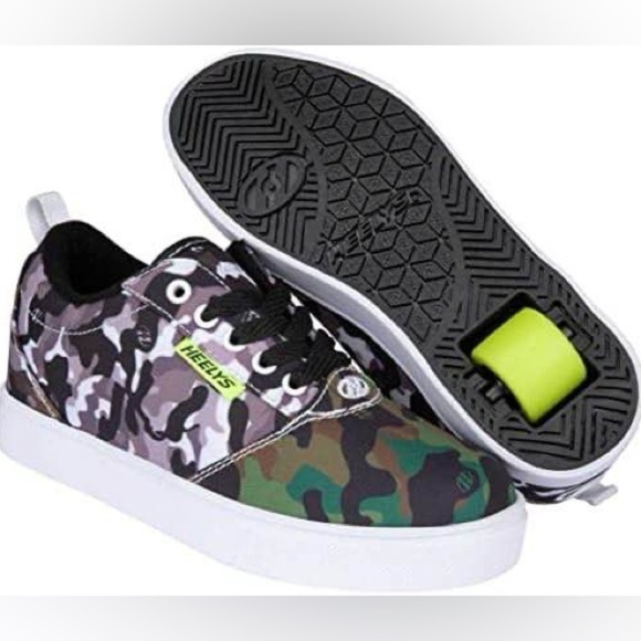 Heelys • Pro 20 Prints - Black/White/Green/Grey Camo - Picture 1 of 8